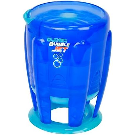 Maxx Bubbles Super Bubble Jet Portable Bubble Machine, Blue